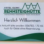 Hotel-pension Rennsteighutte Pensionat Frauenwald