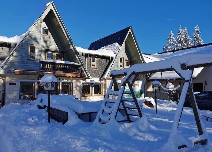 招待所 Hotel-pension Rennsteighutte 弗劳恩瓦尔德